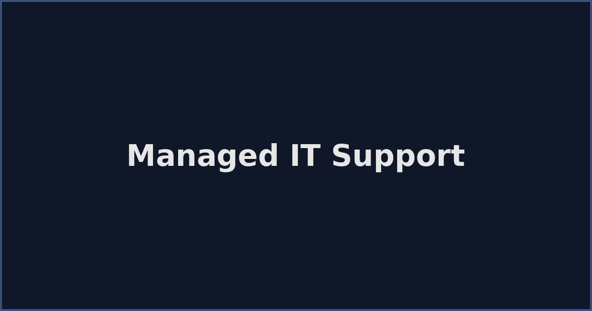 Managed IT Support in Glendora — Managed IT, Small Business IT, Remote Support, Cybersecurity, Backups